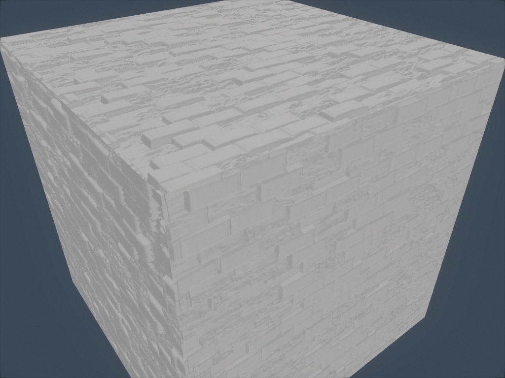 Wall texture without ambient occlusion
