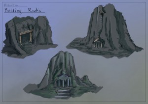 Concept art of other city details